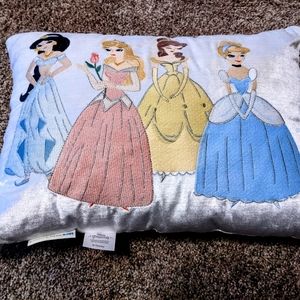 Pottery Barn embroidered princess pillow